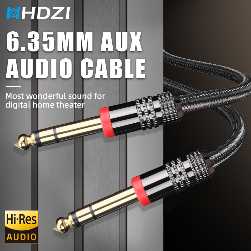 Trs Cable - كابل جيتار TRS مقاس 6.35 مم،