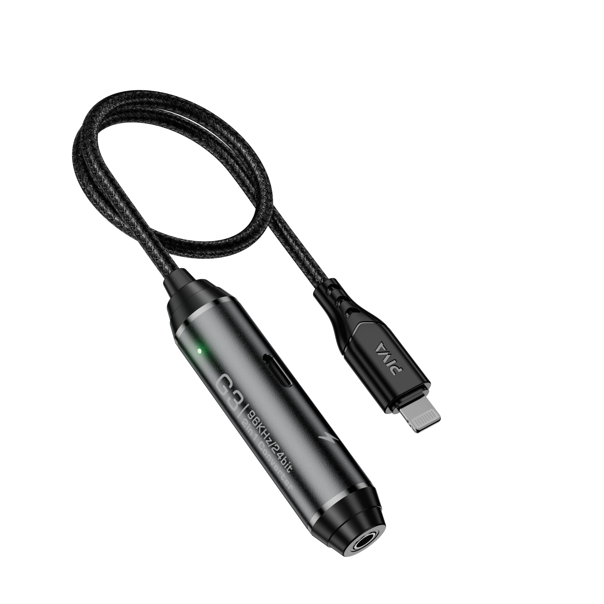 Piva 40 سم كابل 2 في 1 محول شح - مراجعة Audio Dac وسعره