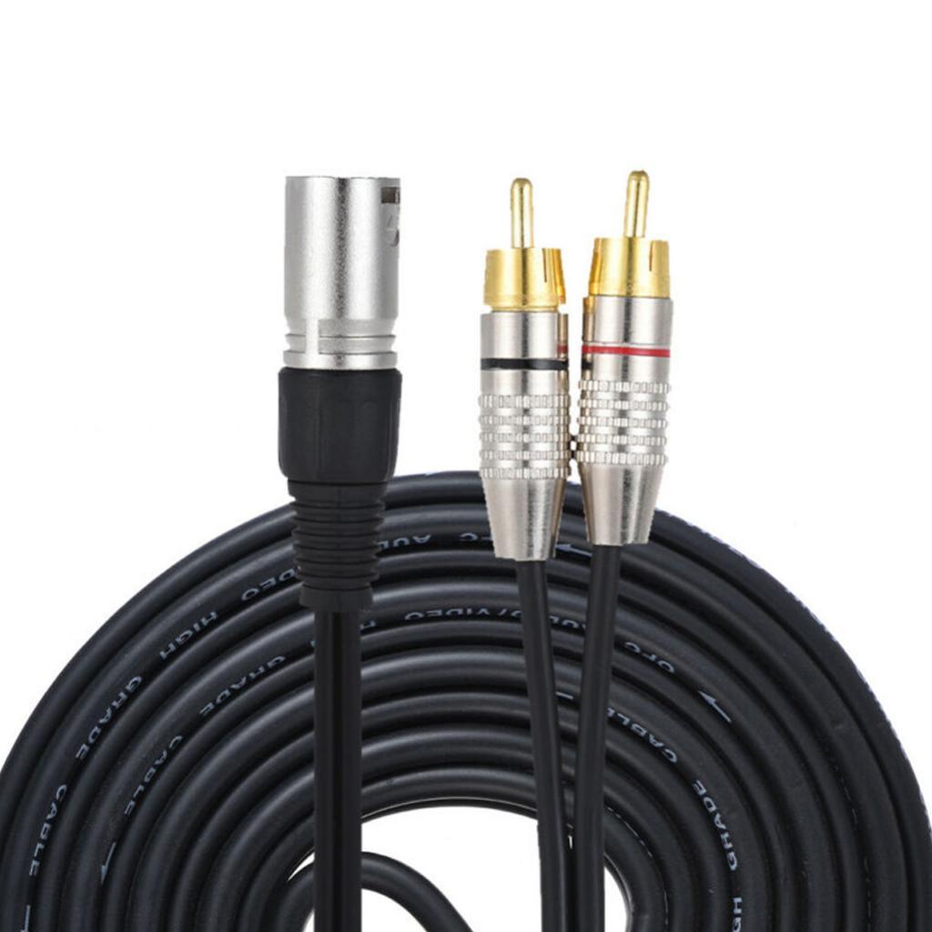 كابل مقسم صوت XLR إلى موصلات R - مراجعة Rca Cable وسعره