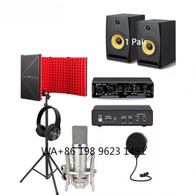 مجموعة معدات تسجيل احترافية تش - مراجعة Speaker Kit وسعره