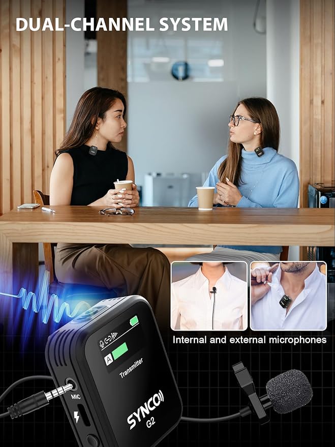 ميكروفون SYNCO اللاسلكي Lavali - مراجعة Microphone Capsule وسعره