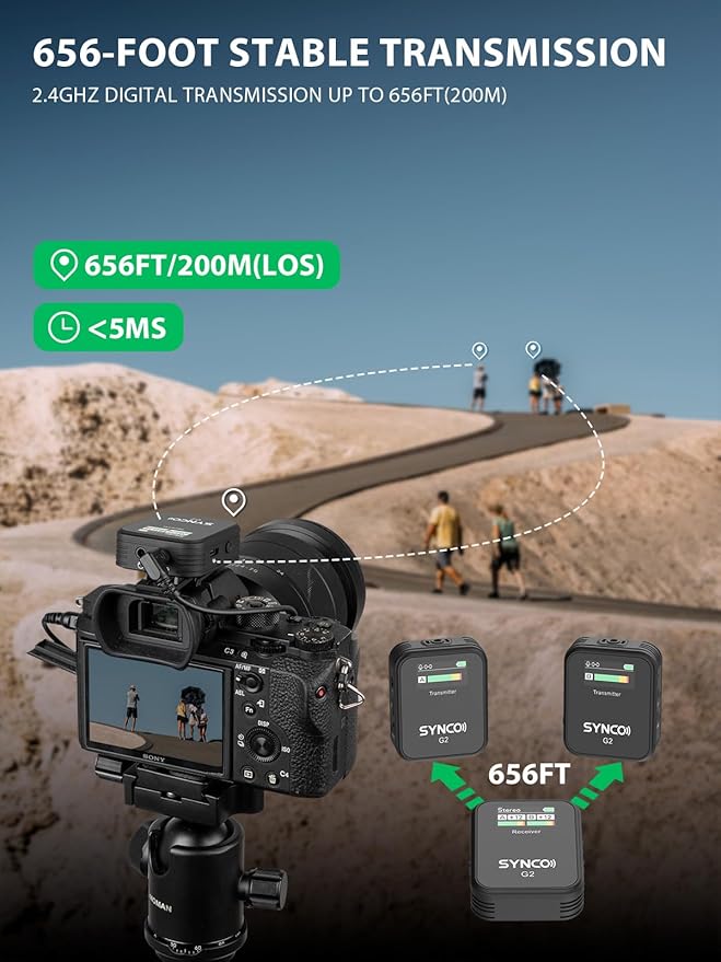 ميكروفون SYNCO اللاسلكي Lavali - مراجعة Microphone Capsule وسعره