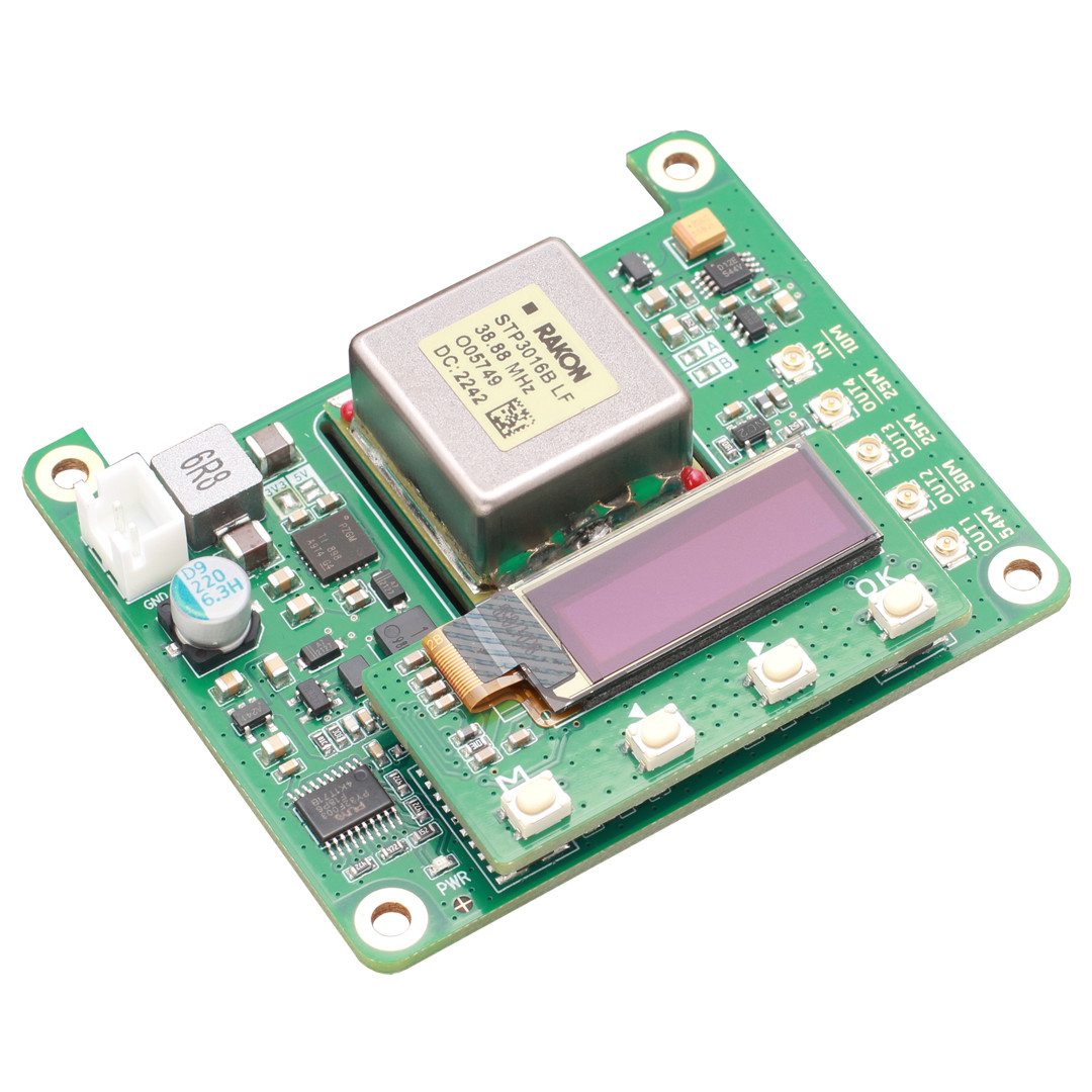 لوحة ساعة OCXO لجهاز Raspberry - مراجعة Dac Board وسعره