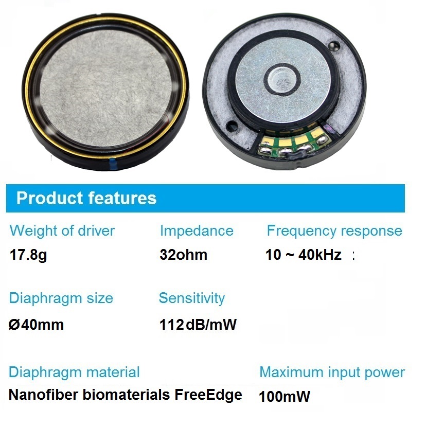 HiFi مجموعة كاملة وحدة سماعة ، - مراجعة Headphone Parts وسعره