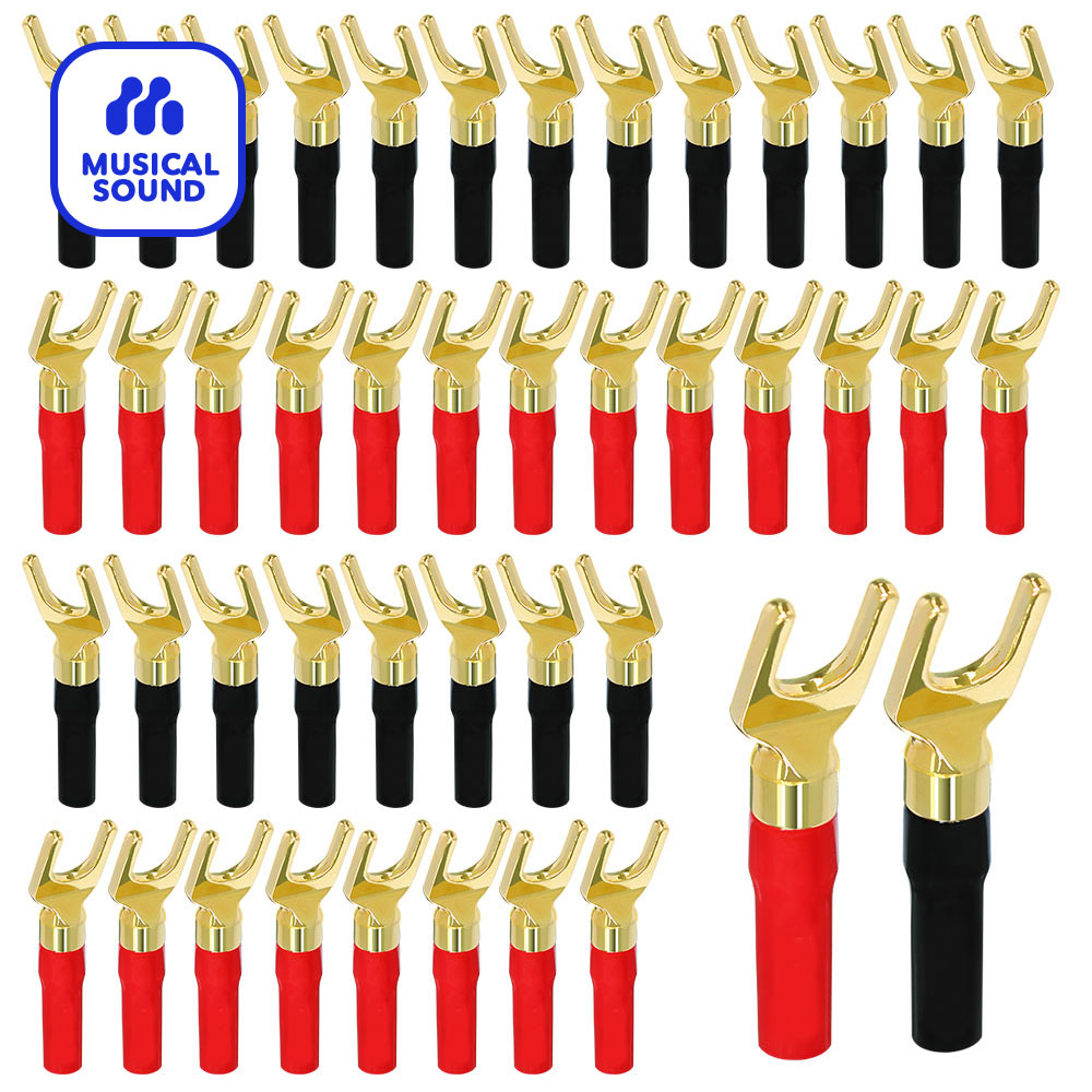 Y نوع مطلية بالذهب المكونات Sp - مراجعة Speaker Wire وسعره