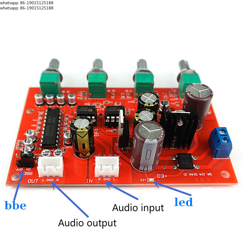 لوحة صوتية NE5532 مع مكبر صوت  - مراجعة Volume Control Board وسعره