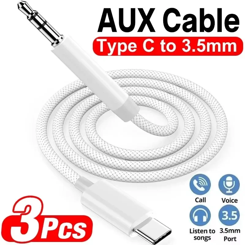 كابل صوت AUX من نوع USB-C إلى  - مراجعة Audio Jumper Wire وسعره