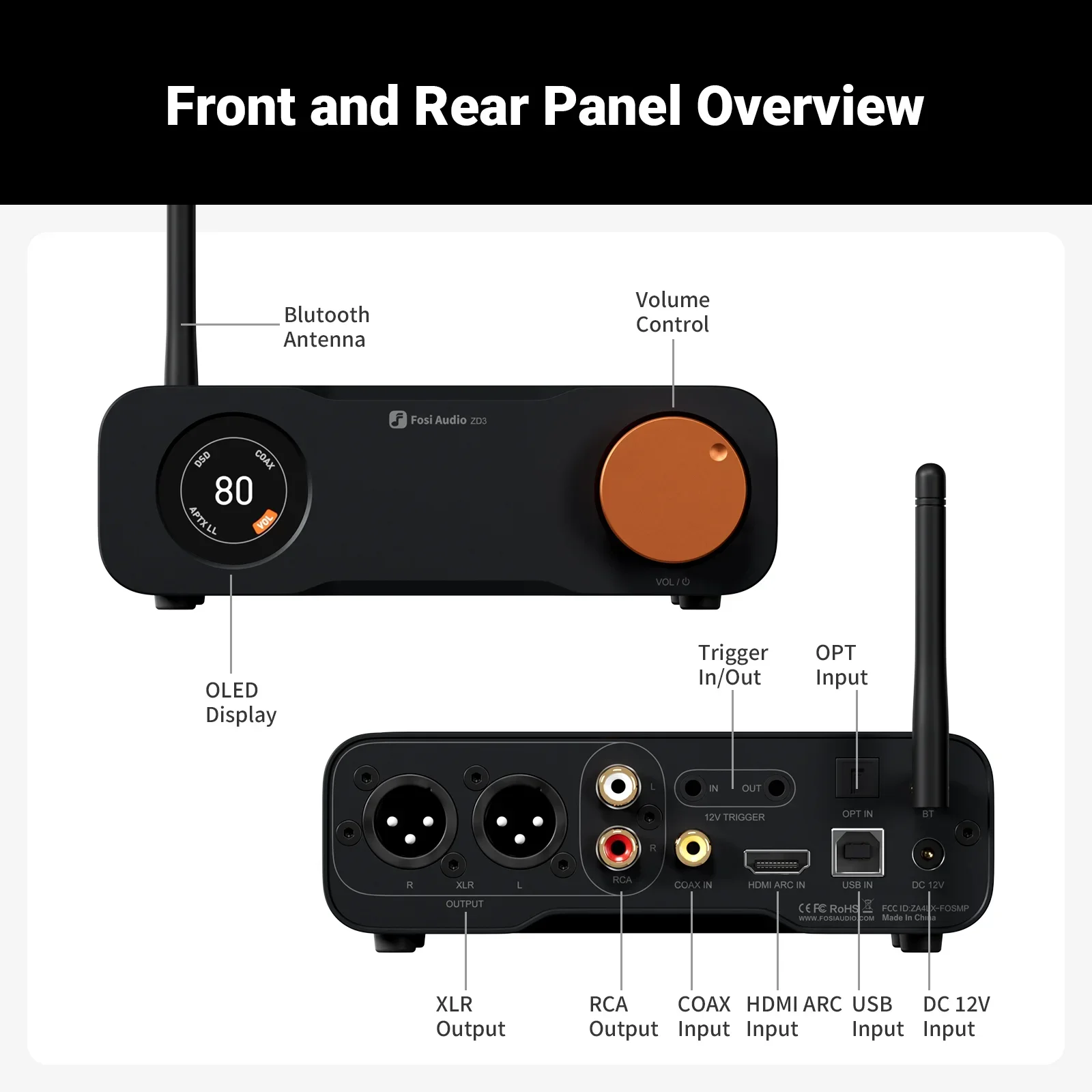فوسى أوديو ZD3 بلو، محول رقمي  - مراجعة Audio Dac وسعره