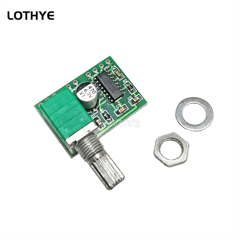 PAM8403 تيار مستمر صغير 5 فولت - مراجعة Volume Control Board وسعره