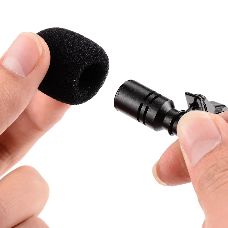 1.5 متر صغير محمول Lavalier مي - مراجعة Microphone Capsule وسعره